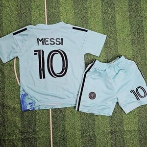 Miami Kids Soccer Jersey Kit Youth/Miami  jersey/ Jersey and Shorts